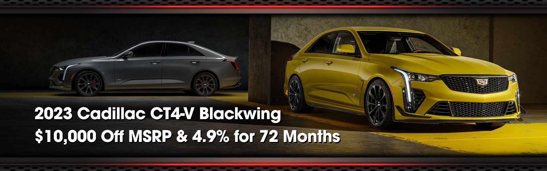 $10000 Off CT4-V Blackwing @ Performance GMC Cadillac!