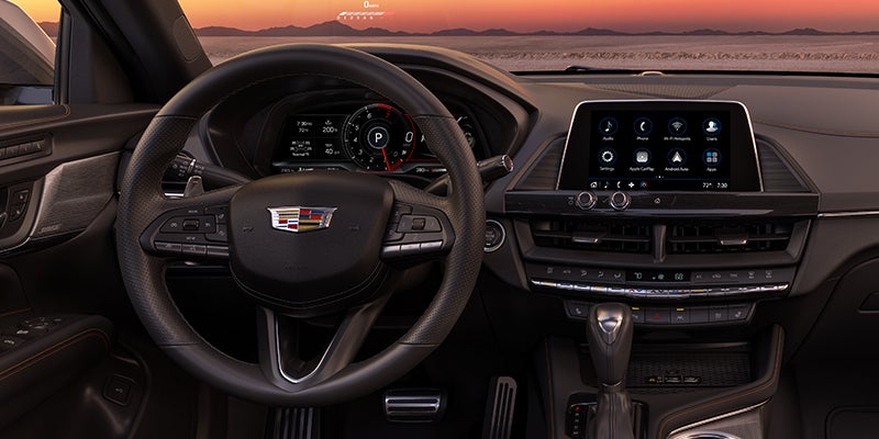2024 Cadillac CT4-V interior